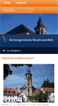 Mobile Screenshot of kirche-neudrossenfeld.de